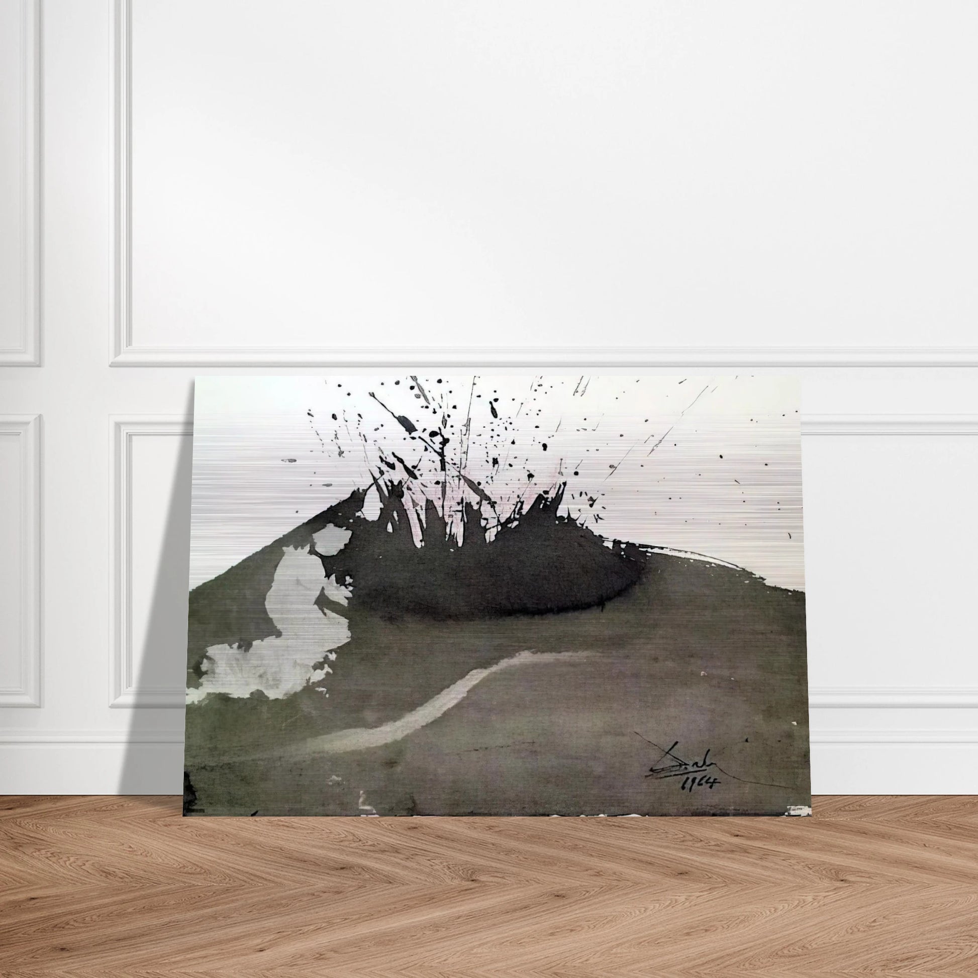 ANGELUS EXCUSSIT FLAMMAMIGNIS DANIEL 3 23 1967 - Salvador Dali Brushed Aluminum Print - 70x100 cm / 28x40 inches | Salvador Dali Aluminum Print | Salvador Dali Prints