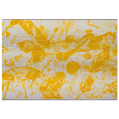 Beaudelaire - Sam Francis Brushed Aluminum Print - 70x100 cm / 28x40 inches | Sam Francis Aluminum Print | Sam Francis Prints