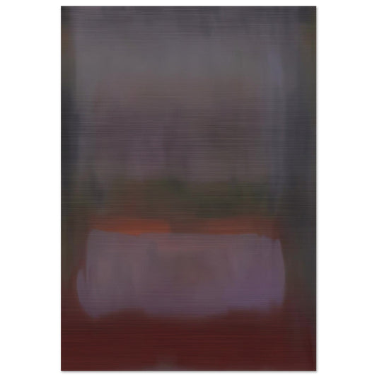 UNTITLED 1967 - Esteban Vicente Brushed Aluminum Print - 70x100 cm / 28x40 inches | Esteban Vicente Aluminum Print | Esteban Vicente Prints