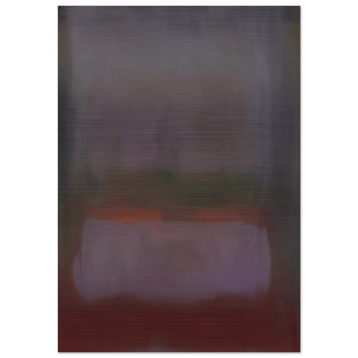 UNTITLED 1967 - Esteban Vicente Brushed Aluminum Print - 70x100 cm / 28x40 inches | Esteban Vicente Aluminum Print | Esteban Vicente Prints