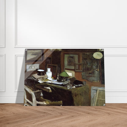 INTERIOR WITH A TOP HAT 1896 - Henri Matisse Acrylic Print - 70x100 cm / 28x40″ inches