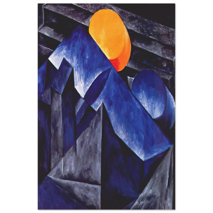 Composition - 1914 - Natalia Goncharova Art Prints - 100x150 cm / 40x60″ inches | Natalia Goncharova Poster | Natalia Goncharova Prints