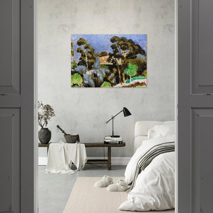 EUCALYPTUS MONT ALBAN 1918 - Henri Matisse Brushed Aluminum Print - 70x100 cm / 28x40 inches | Henri Matisse Aluminum Print | Henri Matisse Prints