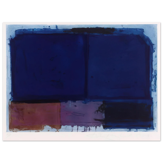John Hoyland - Vigil - 1980  75x100 cm / 30x40inches Fine Art Poster
