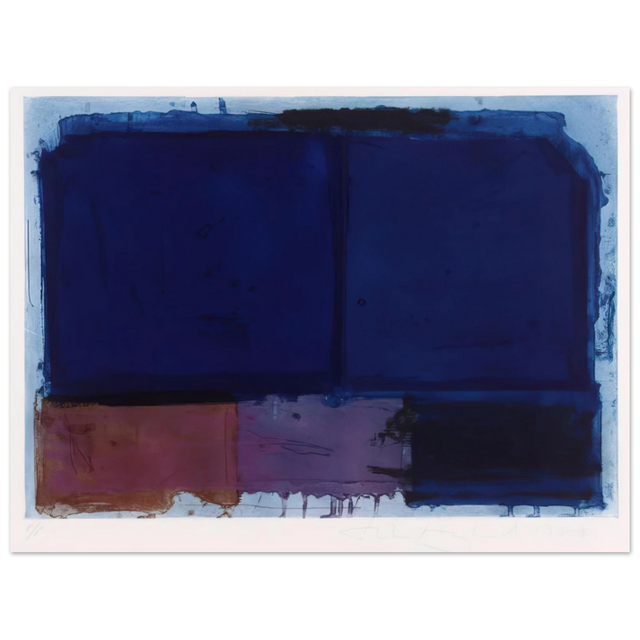 John Hoyland - Vigil - 1980  75x100 cm / 30x40inches Fine Art Poster