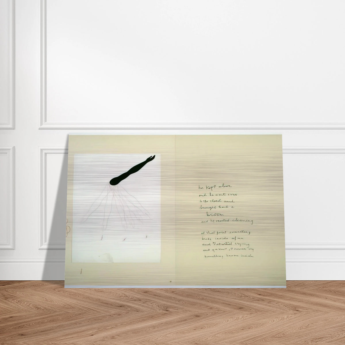 SUBLIMATION 2002 - Louise Bourgeois Brushed Aluminum Print - 70x100 cm / 28x40 inches | Louise Bourgeois Aluminum Print | Louise Bourgeois Prints