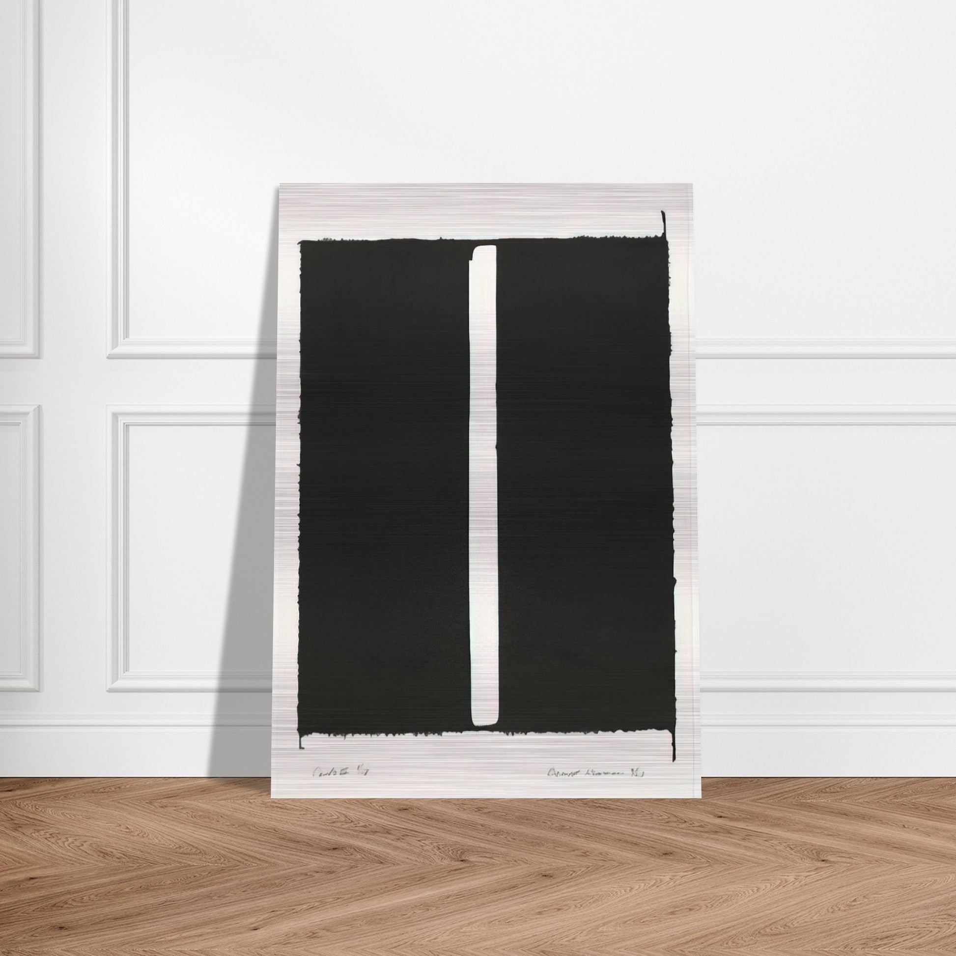 Canto III - Barnett Newman Brushed Aluminum Print - 70x100 cm / 28x40 inches | Barnett Newman Aluminum Print | Barnett Newman Prints