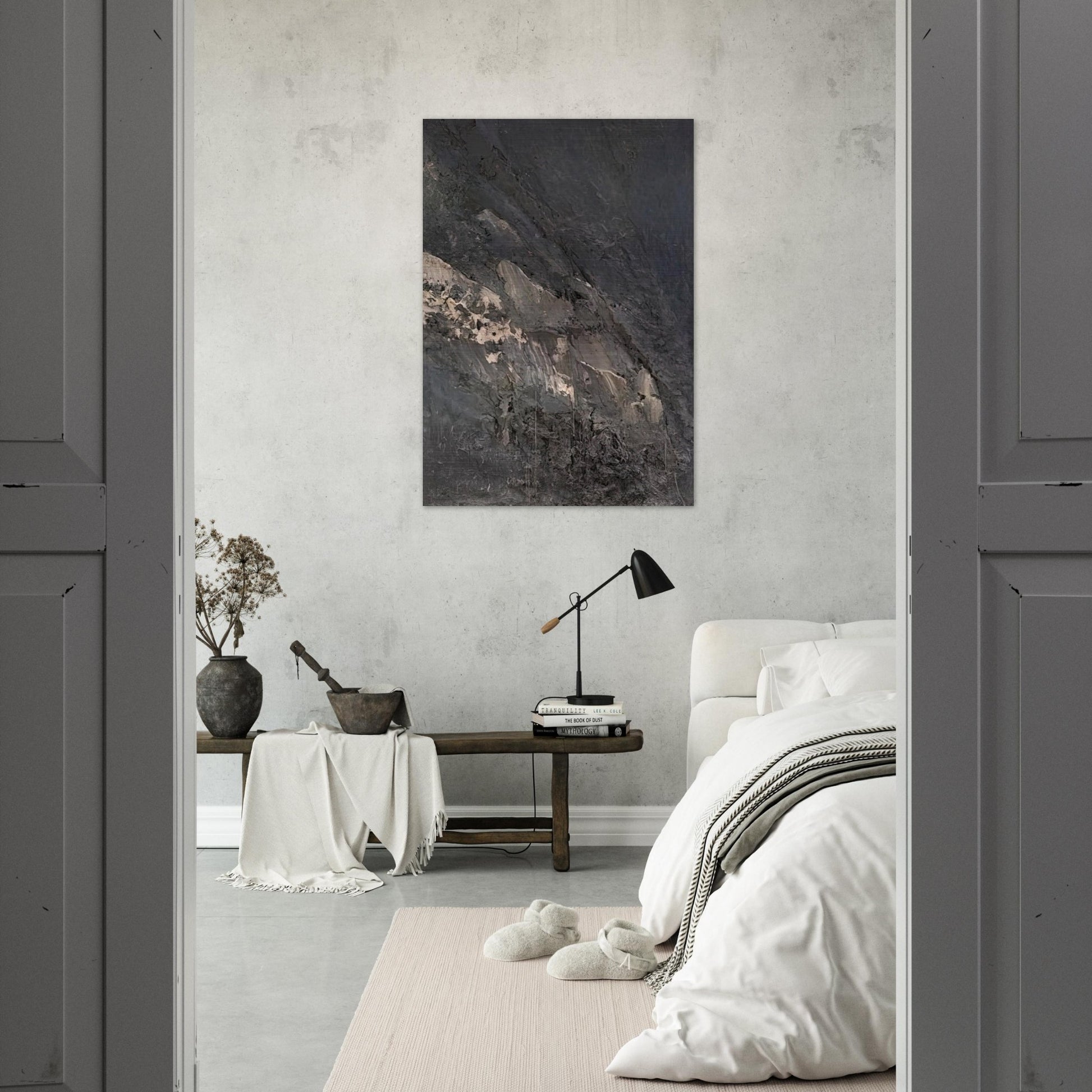 Jay DeFeo/BIG/Incision - Jay DeFeo Brushed Aluminum Print - 70x100 cm / 28x40 inches | Jay DeFeo Aluminum Print | Jay DeFeo Prints
