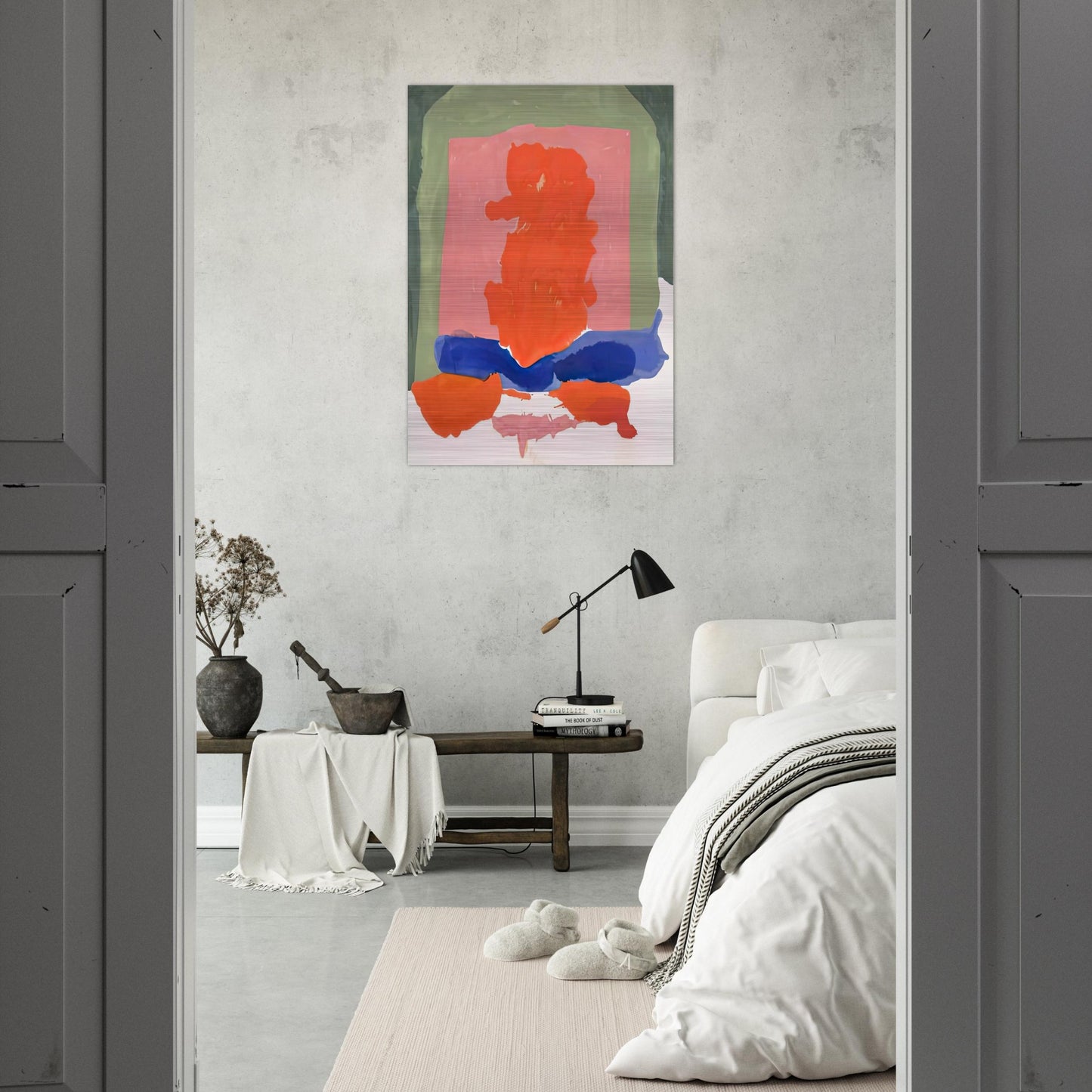 Small's Paradise, 1964- - Helen Frankenthaler Brushed Aluminum Print - 70x100 cm / 28x40 inches | Helen Frankenthaler Aluminum Print | Helen Frankenthaler Prints