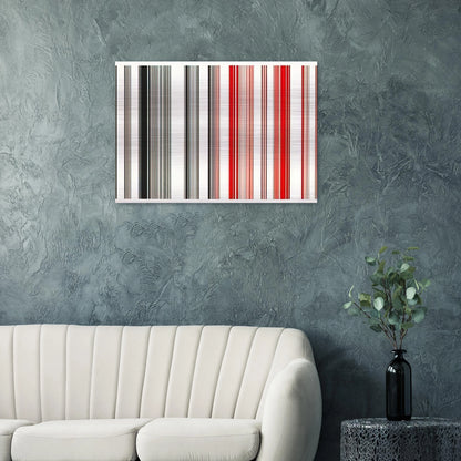 Night Rider - 1983 - Gene Davis Brushed Aluminum Print - 70x100 cm / 28x40 inches | Gene Davis Aluminum Print | Gene Davis Prints