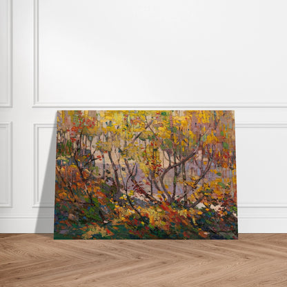 OPULENT OCTOBER 1916 - Tom Thomson Brushed Aluminum Print - 70x100 cm / 28x40 inches | Tom Thomson Aluminum Print | Tom Thomson Prints