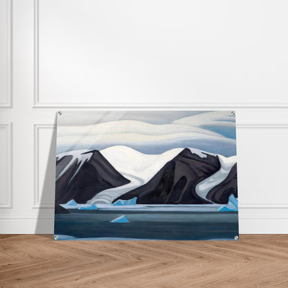 Nerke, Greenland - 1930 - Lawren Harris Acrylic Print - 70x100 cm / 28x40″ inches
