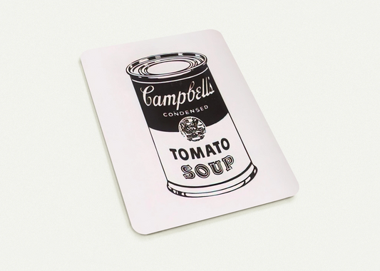 Campbell's Soup Can  Tomato -Retrospective Series By Andy Warhol Pack of 10 Post Cards | Andy Warhol Post Cards | A6 (10.5 x 14.8 cm) - 4.1 x 5.8 inches