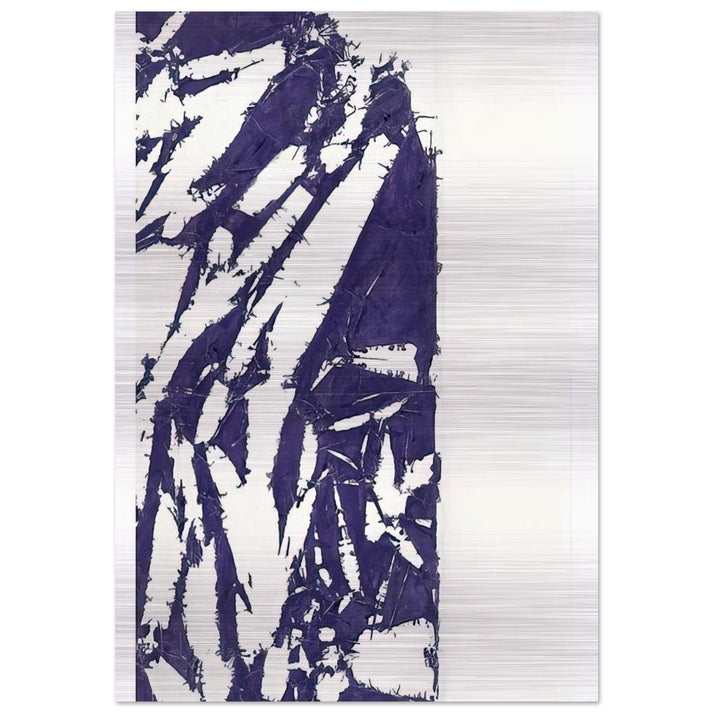 Laissée - 1995 - Simon Hantai Brushed Aluminum Print - 70x100 cm / 28x40 inches | Simon Hantai Aluminum Print | Simon Hantai Prints