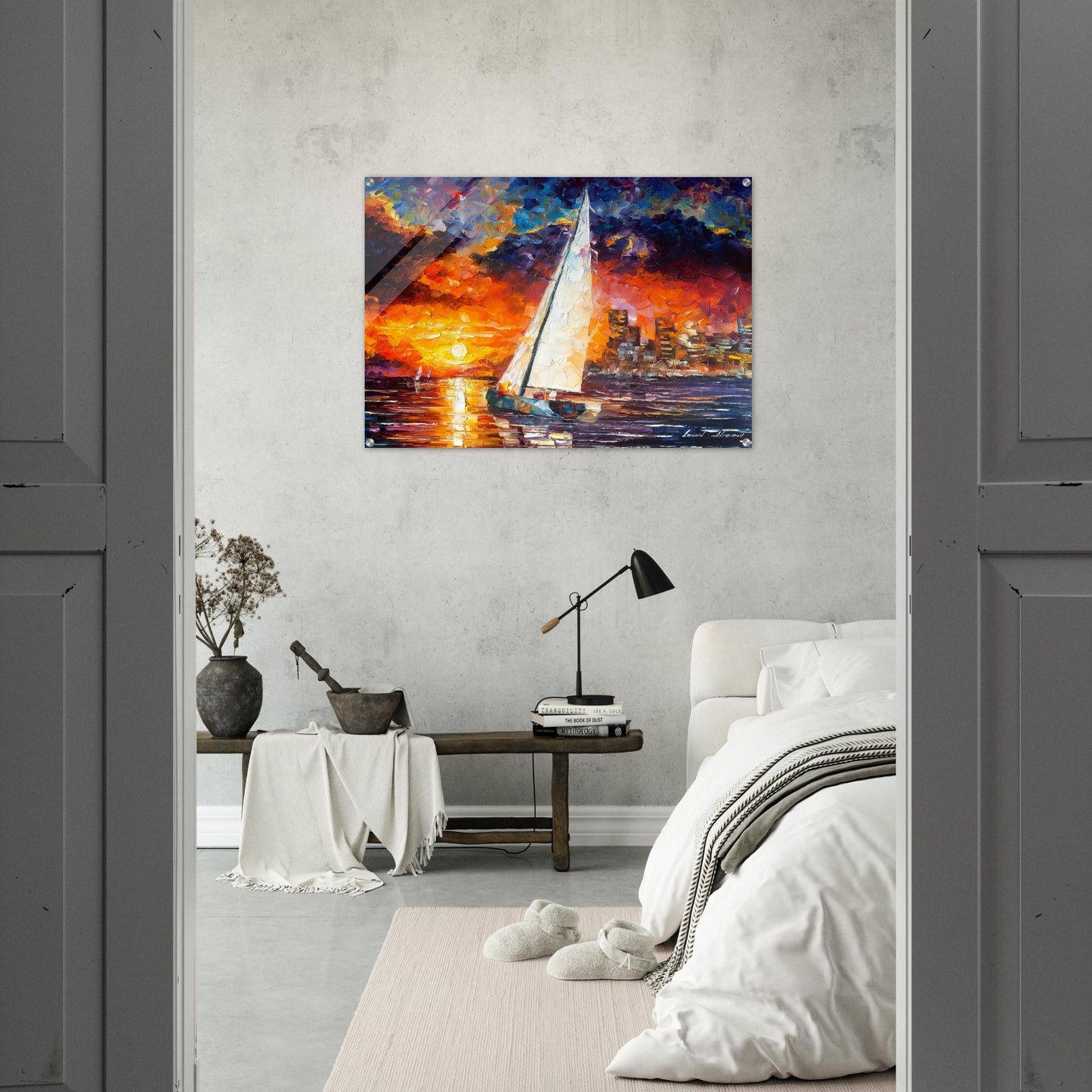 Leonid Afremov - Leonid Afremov Acrylic Print - 70x100 cm / 28x40″ inches