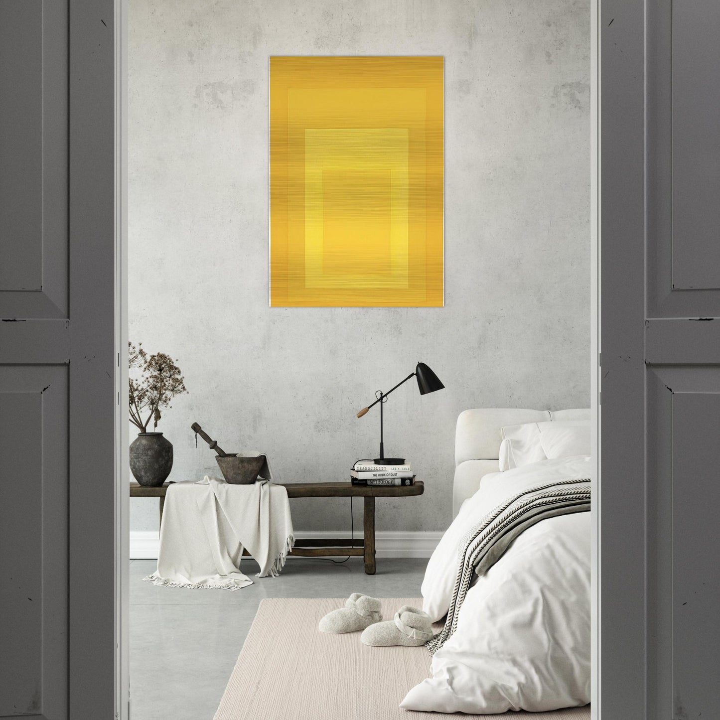 HOMAGE TO THE SQUARE 1964 - Josef Albers Brushed Aluminum Print - 70x100 cm / 28x40 inches | Josef Albers Aluminum Print | Josef Albers Prints
