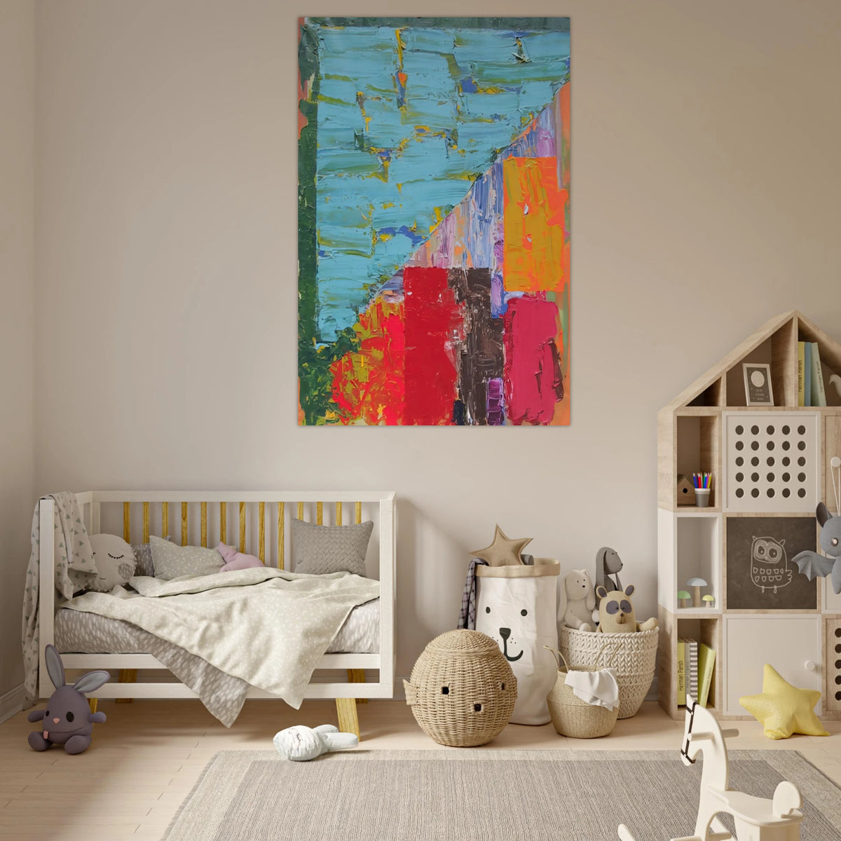 25.4.78 - 1978 - John Hoyland Art Prints - 100x150 cm / 40x60″ inches | John Hoyland Poster | John Hoyland Prints
