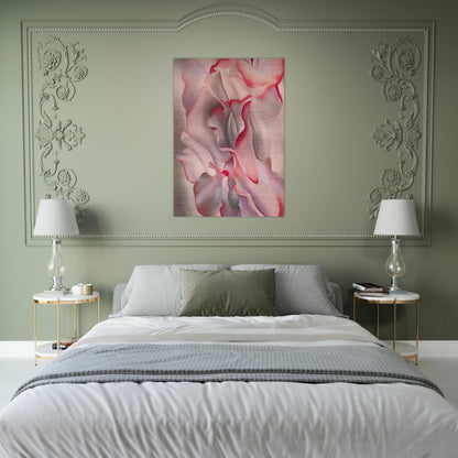 Pink Sweet Peas 2 - Georgia O'Keeffe Brushed Aluminum Print - 70x100 cm / 28x40 inches | Georgia O'Keeffe Aluminum Print | Georgia O'Keeffe Prints