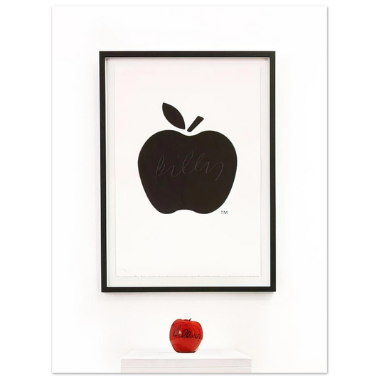 Billy Apple - Untitled Diptych - 2011  75x100 cm / 30x40inches Fine Art Poster