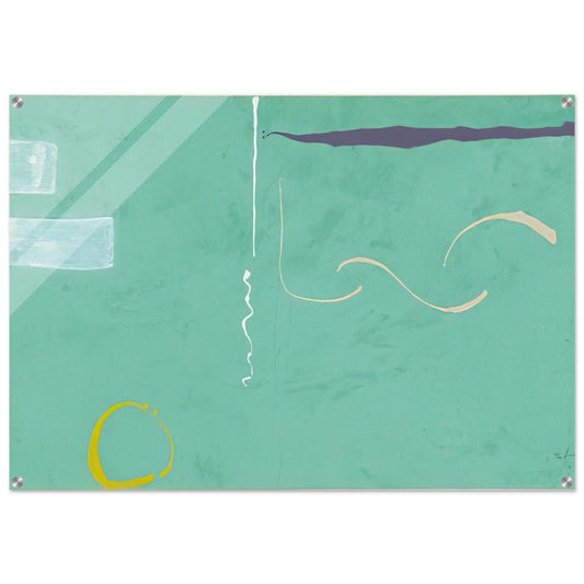 Tahiti - 1989 - Helen Frankenthaler Acrylic Print - 70x100 cm / 28x40″ inches