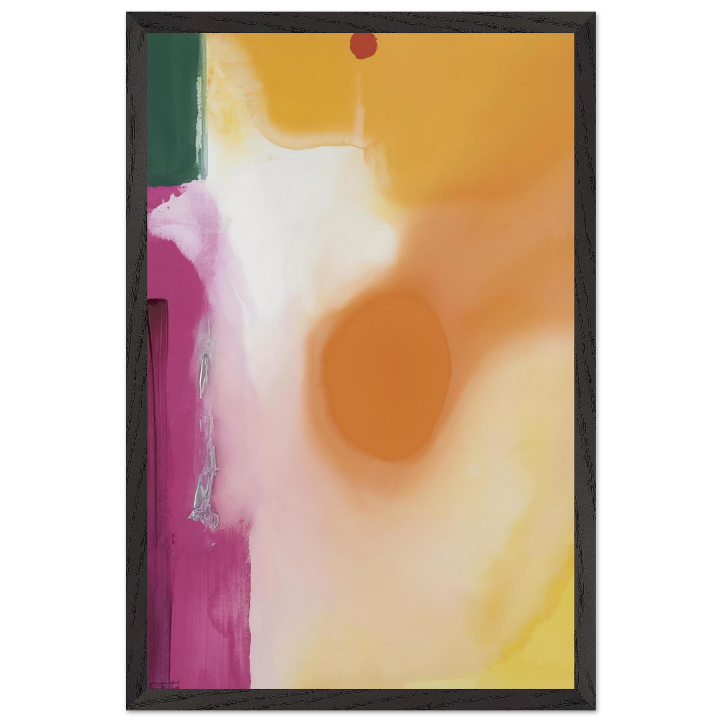 Helen Frankenthaler - Bullseye - 1989 Wall art - 30x40 cm / 12x16 inches - Fine Art Poster-canvas - -