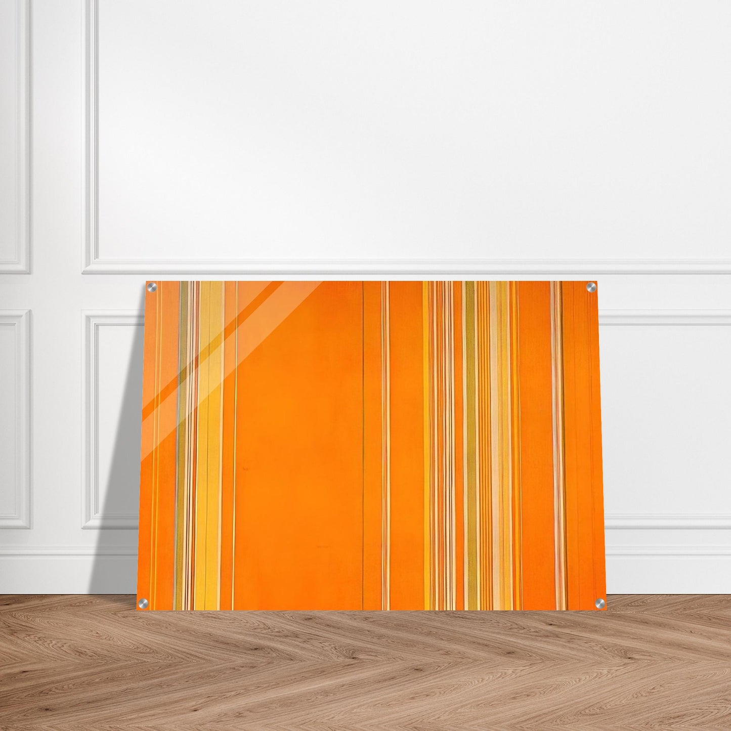 Solar Diary Needle Park - 1972 - Gene Davis Acrylic Print - 70x100 cm / 28x40″ inches