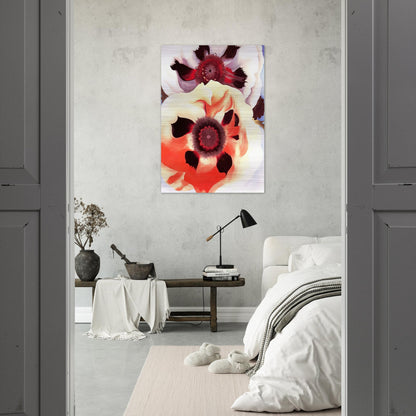 Poppies - Georgia O'Keeffe Brushed Aluminum Print - 70x100 cm / 28x40 inches | Georgia O'Keeffe Aluminum Print | Georgia O'Keeffe Prints