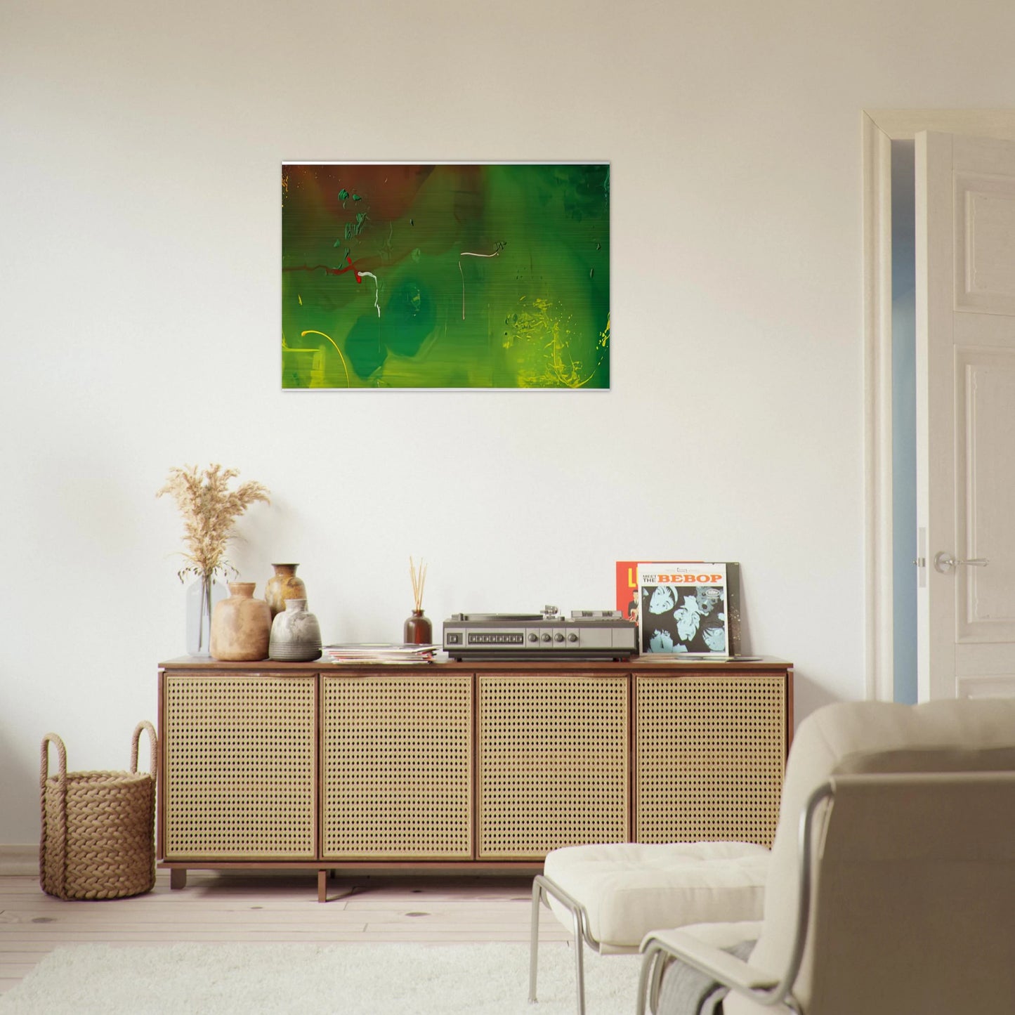 Petroglyphs, 1990- - Helen Frankenthaler Brushed Aluminum Print - 70x100 cm / 28x40 inches | Helen Frankenthaler Aluminum Print | Helen Frankenthaler Prints