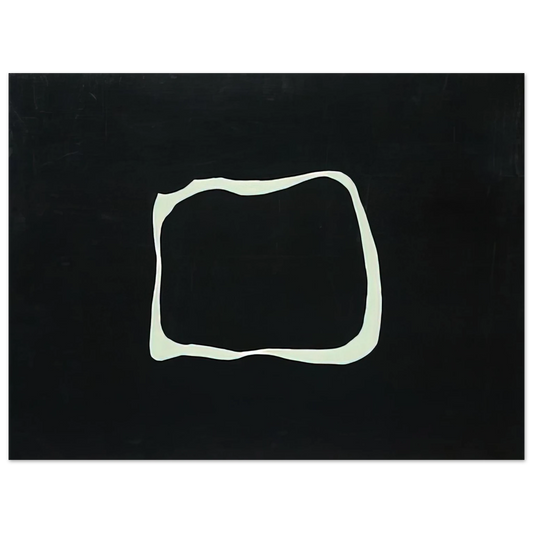 Jiro Yoshihara - Untitled - 1966  75x100 cm / 30x40inches Fine Art Poster