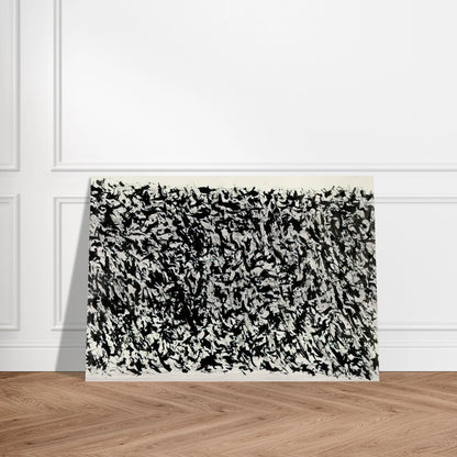 COMPOSITION - Henri Michaux Brushed Aluminum Print - 70x100 cm / 28x40 inches | Henri Michaux Aluminum Print | Henri Michaux Prints