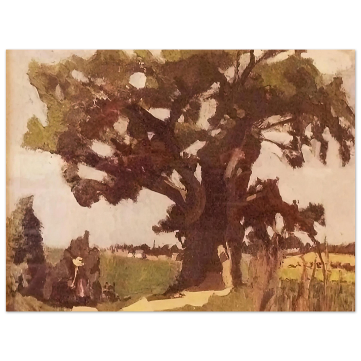 Henri Matisse - BLASTED OAK BOHAIN 1903  75x100 cm / 30x40inches Fine Art Poster
