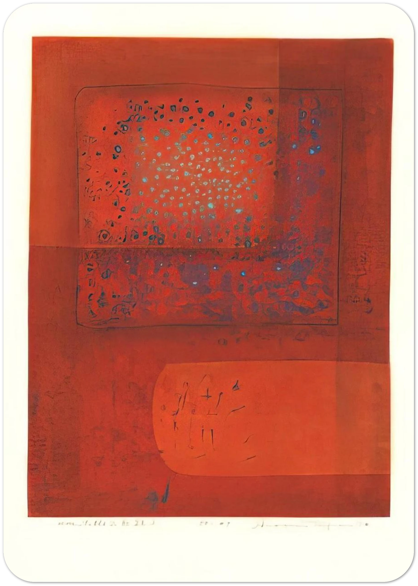 Nontitle 2 - 1974 By Hiroyuki Tajima Pack of 10 Post Cards | Hiroyuki Tajima Post Cards | A6 (10.5 x 14.8 cm) - 4.1 x 5.8 inches