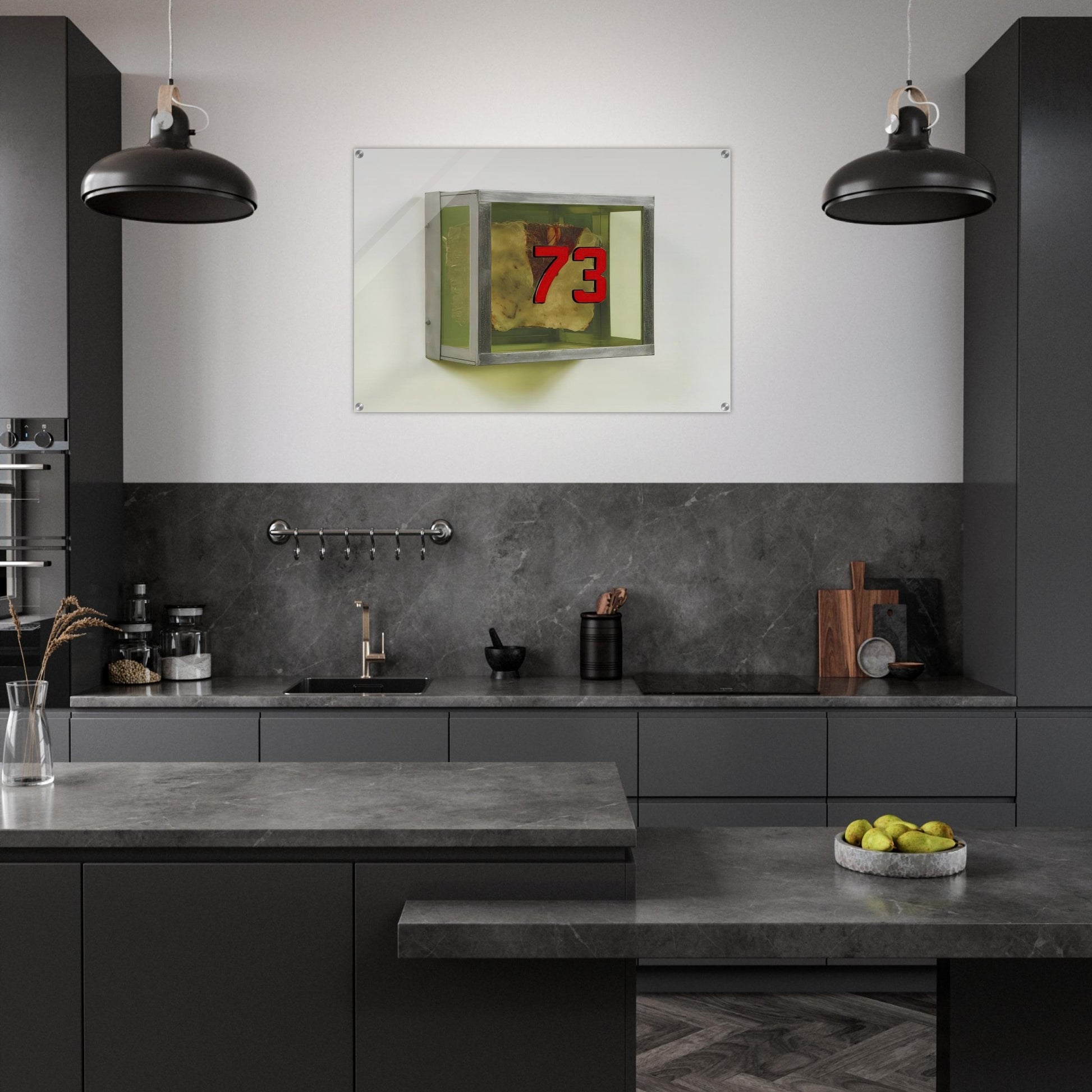 Untitled #73 from the series Technological Reliquaries - 1964 - Paul Thek Acrylic Print - 70x100 cm / 28x40″ inches
