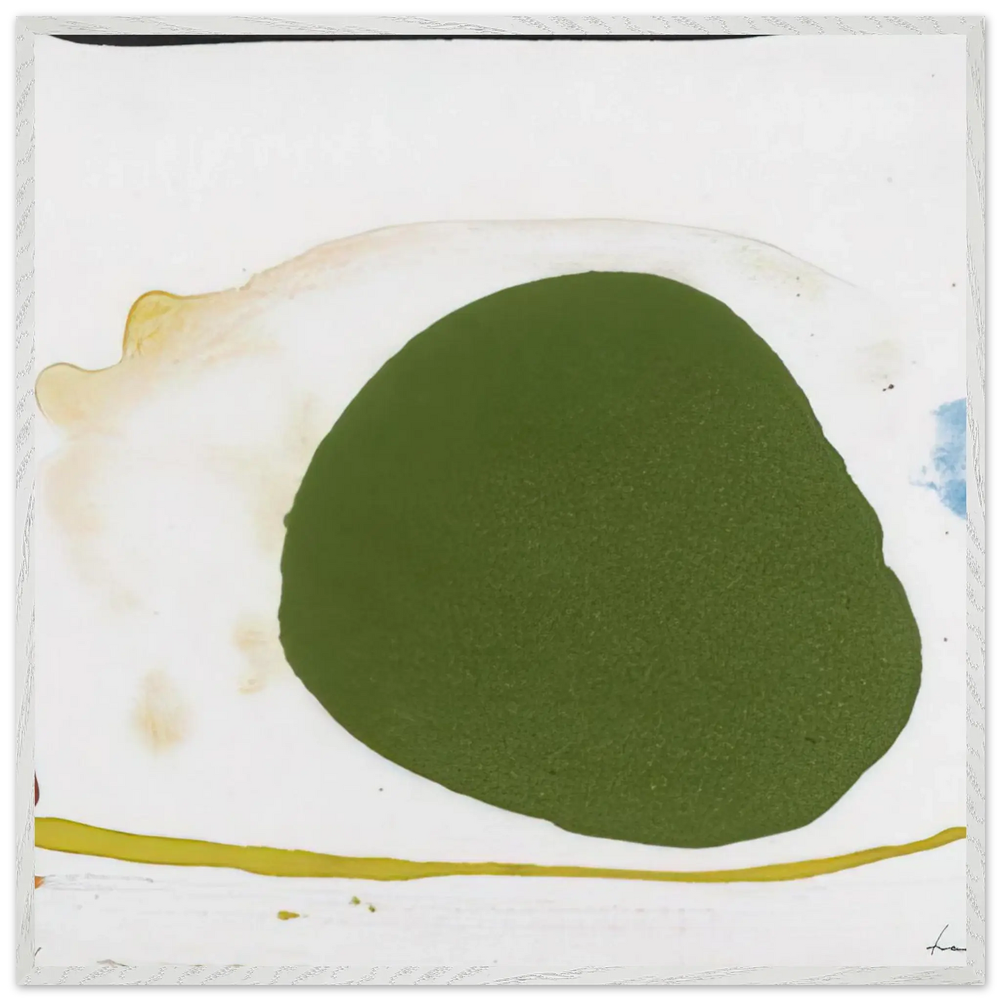 Helen Frankenthaler - Thanksgiving Day - 1973 Wall art - A3 (29.7 x 42  cm) - Premium Wooden Framed Poster With Fine Art Paper - Wood frame