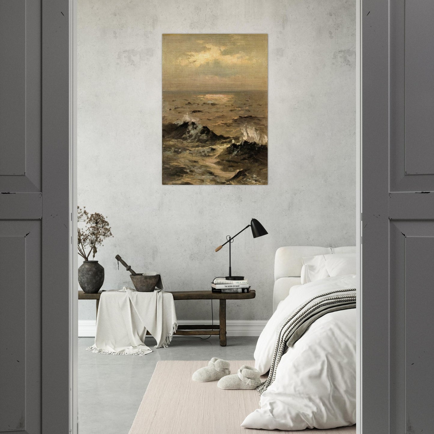Seascape - John Singer Sargent Brushed Aluminum Print - 70x100 cm / 28x40 inches | John Singer Sargent Aluminum Print | John Singer Sargent Prints