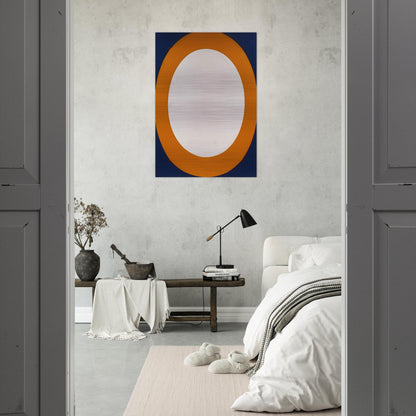 Mao - Al Held Brushed Aluminum Print - 70x100 cm / 28x40 inches | Al Held Aluminum Print | Al Held Prints