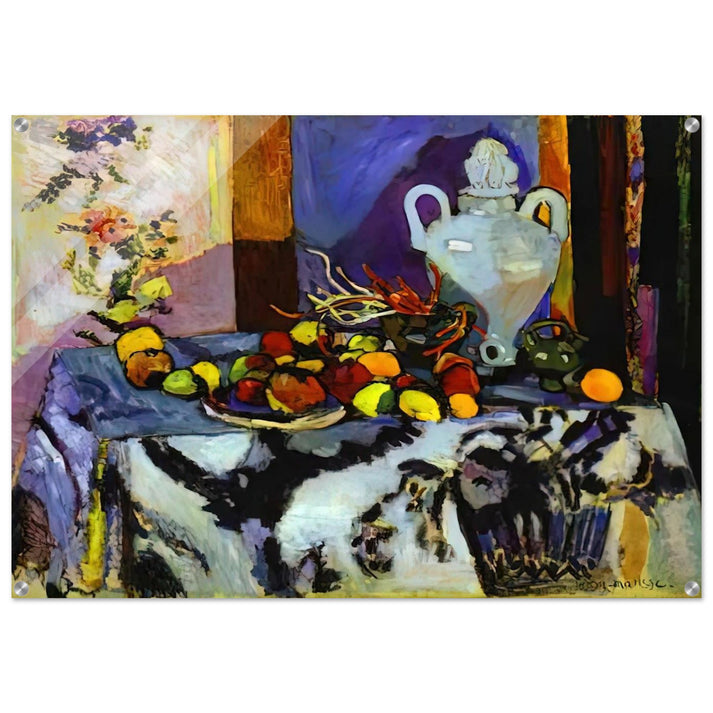BLUE STILL LIFE - Henri Matisse Acrylic Print - 70x100 cm / 28x40″ inches