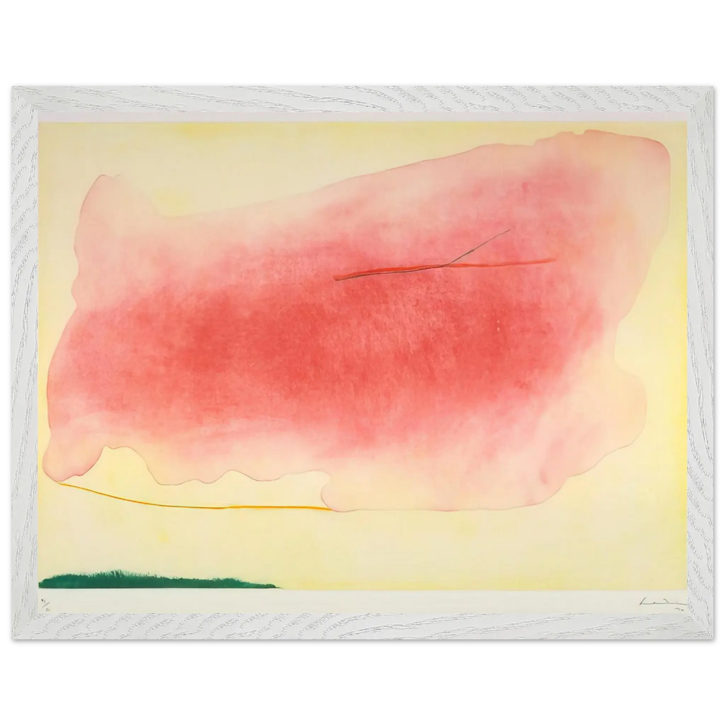 Helen Frankenthaler - Nepenthe - 1972 Wall art - A1 (59.4 x 84.1  cm) - Fine Art Poster - -