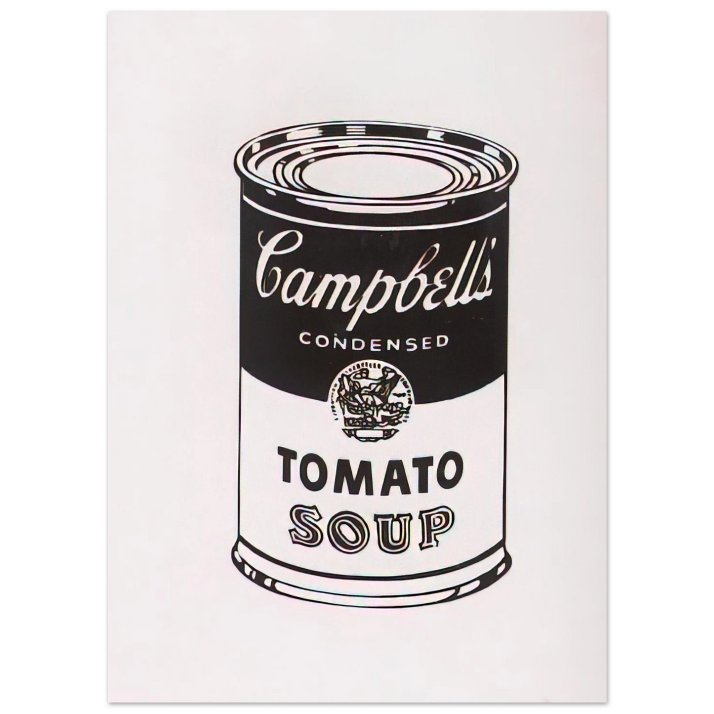 Andy Warhol - Campbell's Soup Can  Tomato -Retrospective Series Fine Art Poster