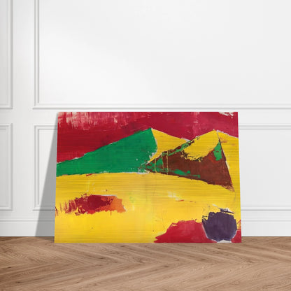 Sicile Agrigente - 1953 - Nicolas de Stael Brushed Aluminum Print - 70x100 cm / 28x40 inches | Nicolas de Stael Aluminum Print | Nicolas de Stael Prints