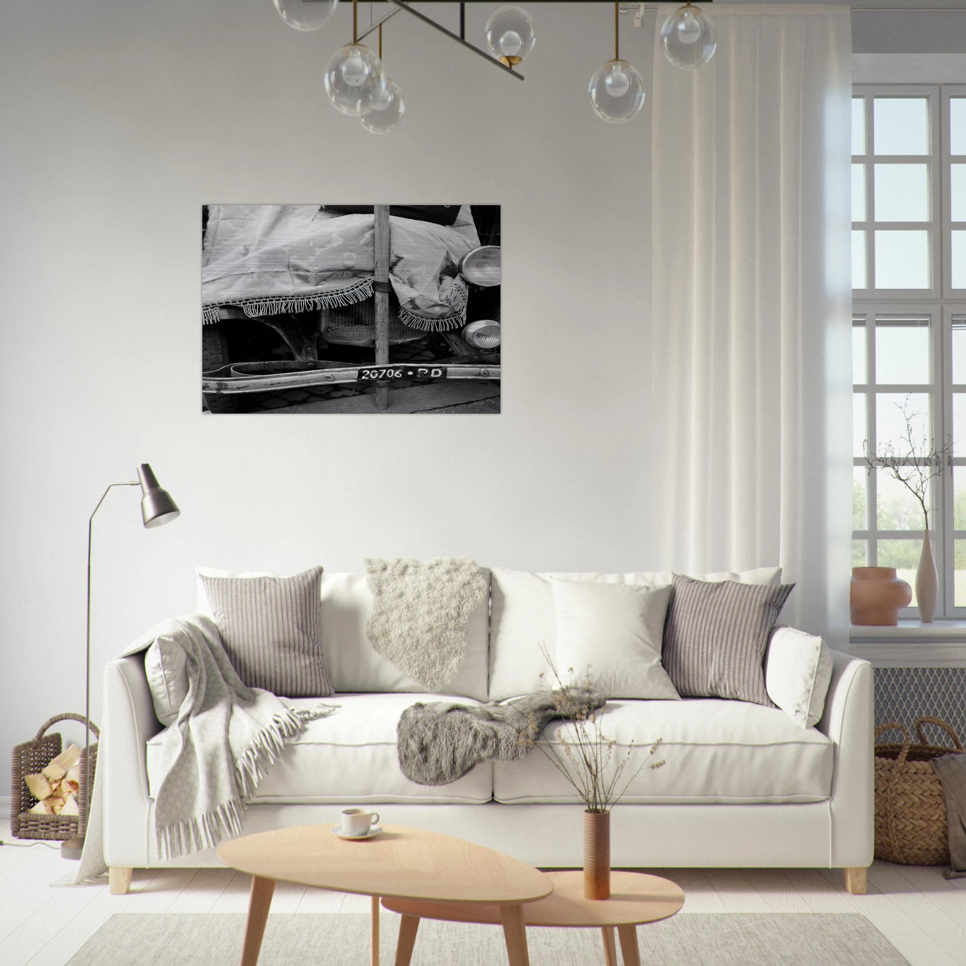 ROME FLEA MARKET V 1952 - Robert Rauschenberg Brushed Aluminum Print - 70x100 cm / 28x40 inches | Robert Rauschenberg Aluminum Print | Robert Rauschenberg Prints