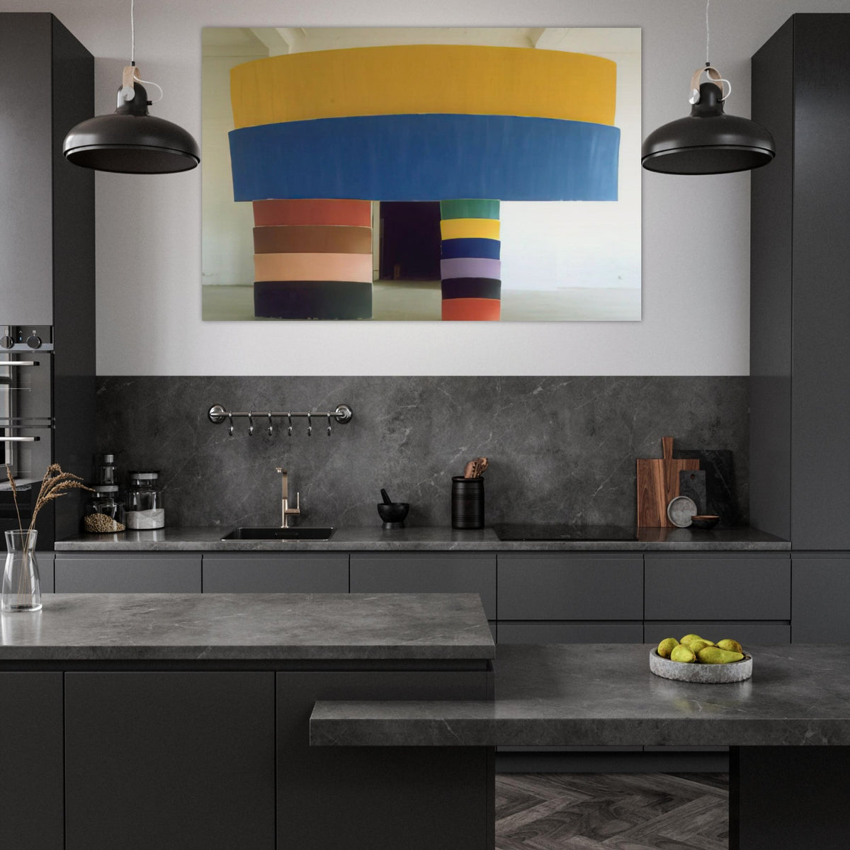 Entrance - 1972 - Ron Gorchov Art Prints - 100x150 cm / 40x60″ inches | Ron Gorchov Poster | Ron Gorchov Prints