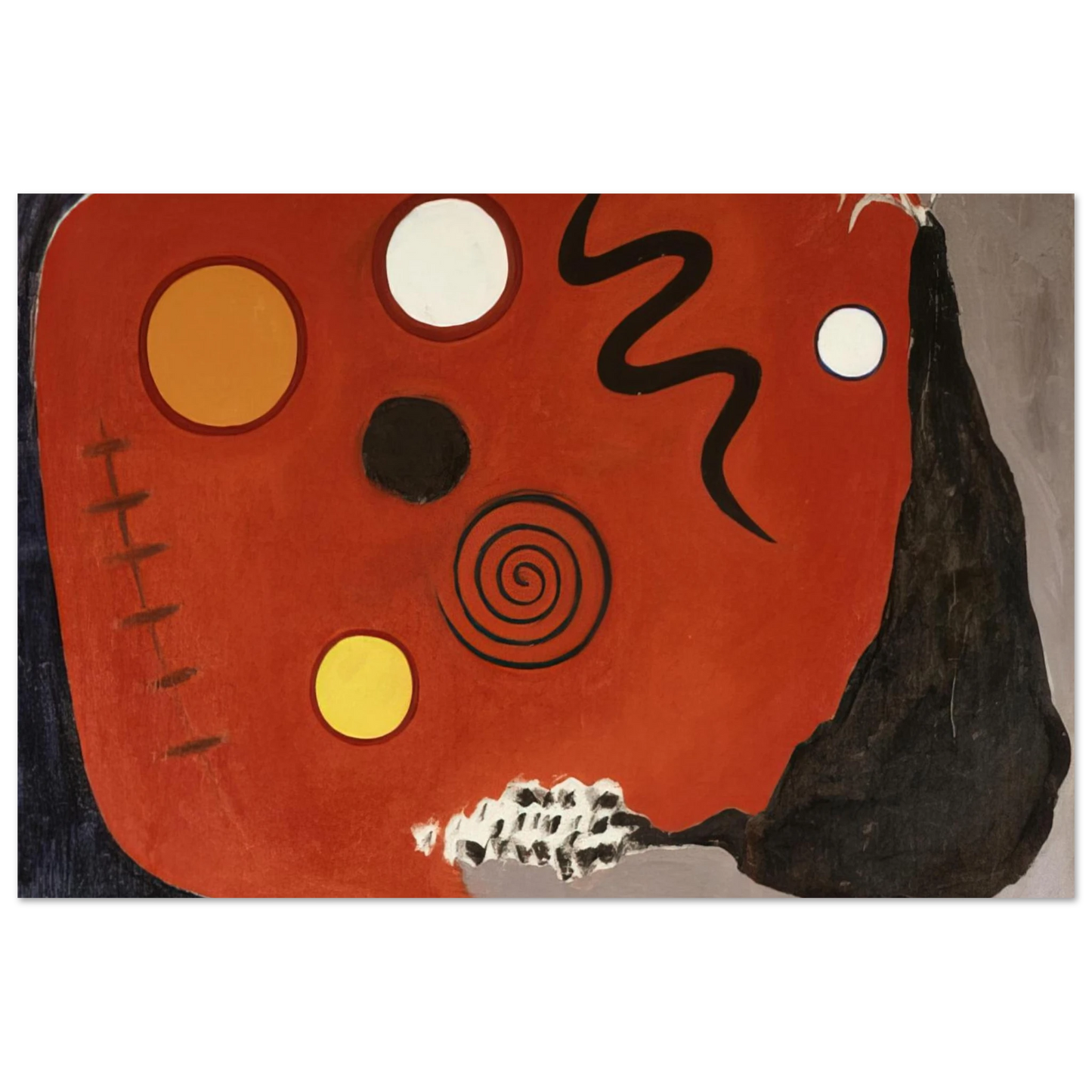 Alexander Calder - THE FUSE 1947 Fine Art Poster