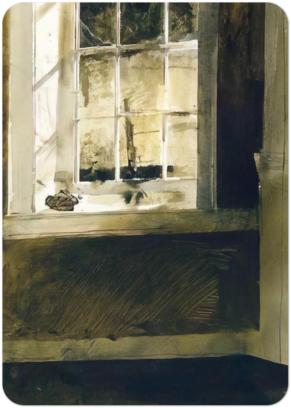 GROUNDHOG DAY 4 By Andrew Wyeth Pack of 10 Post Cards | Andrew Wyeth Post Cards | A6 (10.5 x 14.8 cm) - 4.1 x 5.8 inches