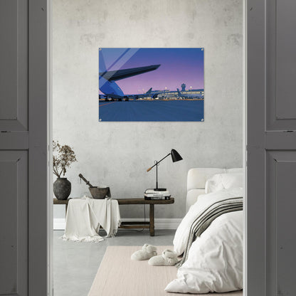 Taxiway - Hiroshi Nagai Acrylic Print - 70x100 cm / 28x40″ inches