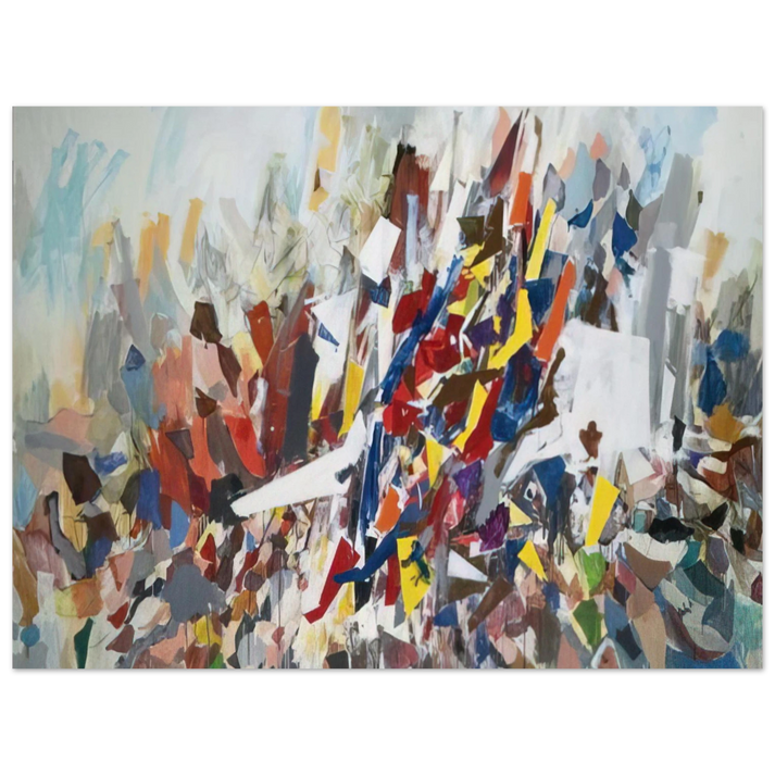 Robert Goodnough - 9th Street - 1978  75x100 cm / 30x40inches Fine Art Poster