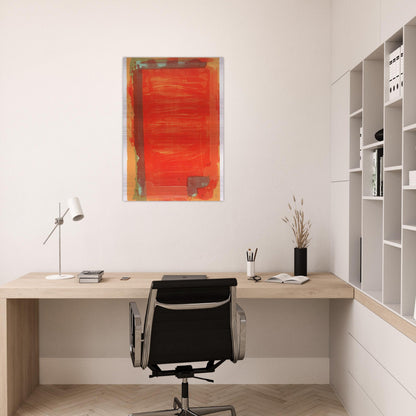 Untitled III - 1974 - John Hoyland Brushed Aluminum Print - 70x100 cm / 28x40 inches | John Hoyland Aluminum Print | John Hoyland Prints