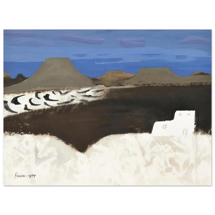Mary Fedden - Lanzarote - 1977  75x100 cm / 30x40inches Fine Art Poster