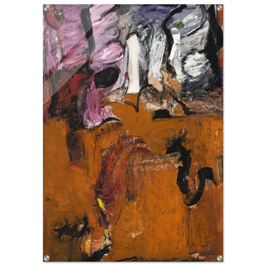 Pallas Athena--Earth - Grace Hartigan Acrylic Print - 70x100 cm / 28x40″ inches