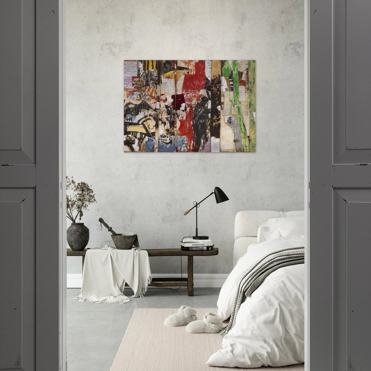 Baby - Allan Kaprow Brushed Aluminum Print - 70x100 cm / 28x40 inches | Allan Kaprow Aluminum Print | Allan Kaprow Prints